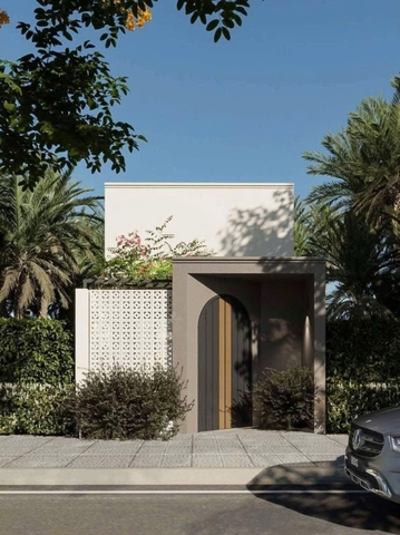 Mẫu nhà cấp 4 hiện đại 4x12m