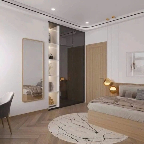 Mẫu nhà cấp 4 hiện đại 5x18m