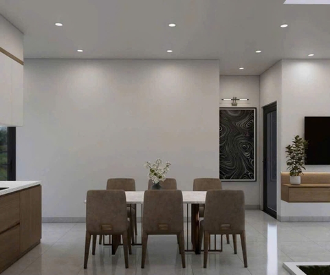 Mẫu nhà cấp 4 hiện đại 6,5x15m