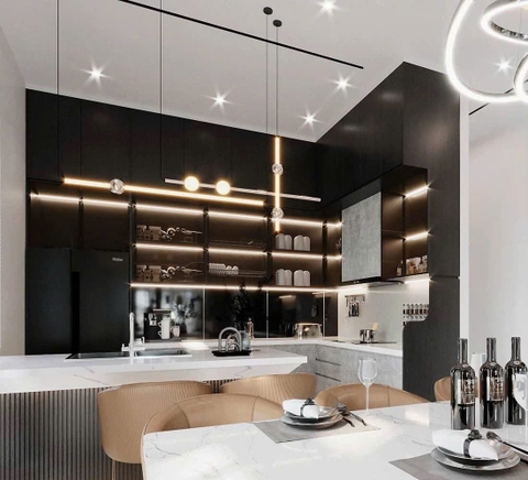 Mẫu nhà cấp 4 hiện đại mái thái 9x20m