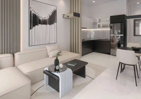 Mẫu nhà cấp 4 hiện đại 7x15m