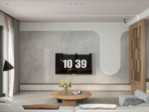 Mẫu nhà 02 tầng hiện đại 7x20m