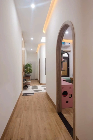 Mẫu nhà cấp 4 hiện đại 5x20m