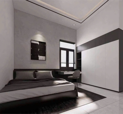 Mẫu nhà cấp 4 hiện đại 6,5x15m