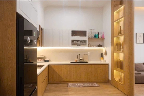 Mẫu nhà cấp 4 hiện đại 5x20m