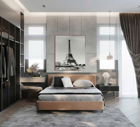 Mẫu nhà cấp 4 hiện đại mái thái 9x20m