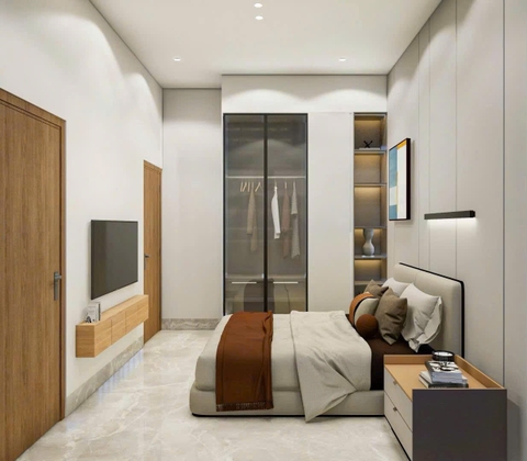 Mẫu nhà 03 tầng hiện đại 5x20m