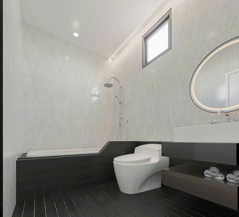 Mẫu nhà cấp 4 hiện đại mái thái 9x20m