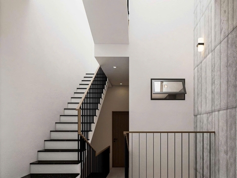 Mẫu nhà 03 tầng hiện đại 5x12m