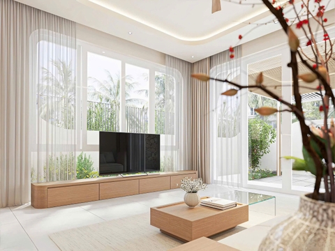 Mẫu nhà 02 tầng hiện đại 7x25m