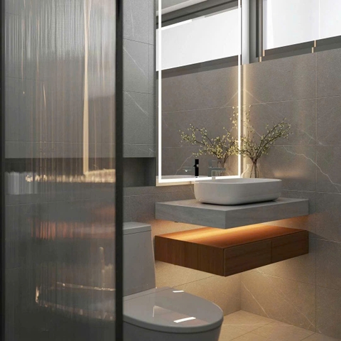 Mẫu nhà 02 tầng hiện đại 7x20m