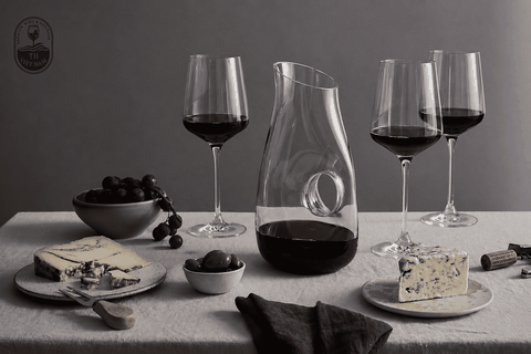 Tại Sao Phải Cho Rượu Vang Thở? Nghệ Thuật Sử Dụng Bình Decanter Chuẩn Chuyên Gia