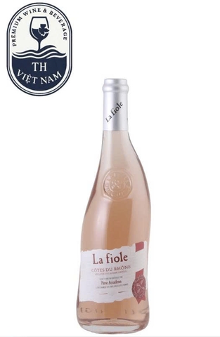 Rượu Vang Pháp La Fiole  (special bottle) Rose Grenache noir, Syrah, Clairette,