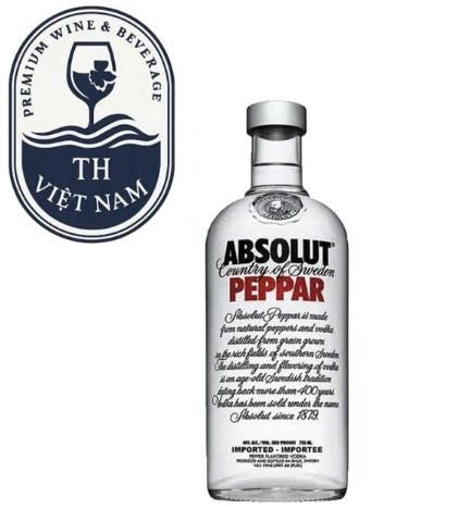 Absolut Peppar Vodka