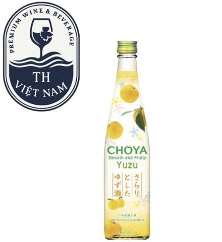 Rượu Choya Sarari Smooth and light 500ml