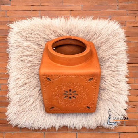 Đèn Treo Gốm Đất Nung Decor Sân Vườn - Gốm Sứ Sân Vườn