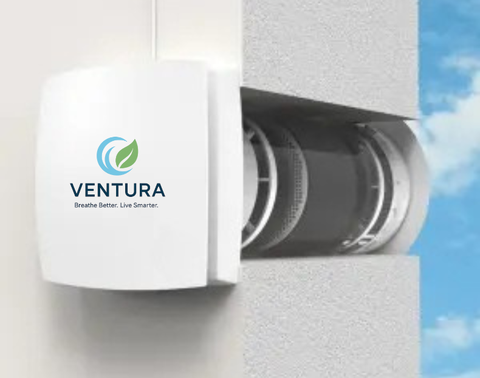 Lọc Và Cấp Khí Tươi Gắn Tường Cân Bằng Ẩm - Ventura Eco Plus