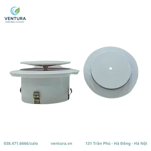 Cửa Gió Dạng Đĩa Tròn Máy Cấp Khí Tươi