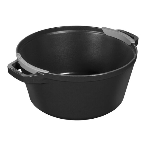 Nồi gang tròn STAUB màu đen