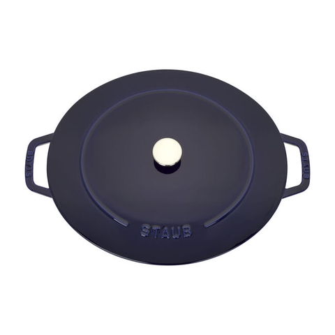 Nồi gang tròn STAUB màu xanh đen - 10cm