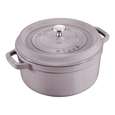 Nồi gang tròn STAUB màu xám