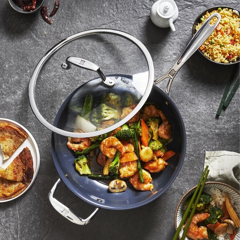 Chảo Wok inox chống dính KitchenAid Classic