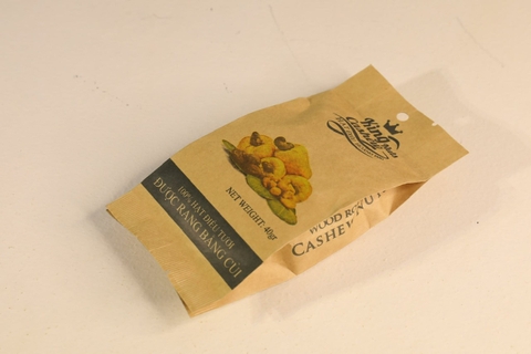 Gói lẻ điều rang tỏi 40gr