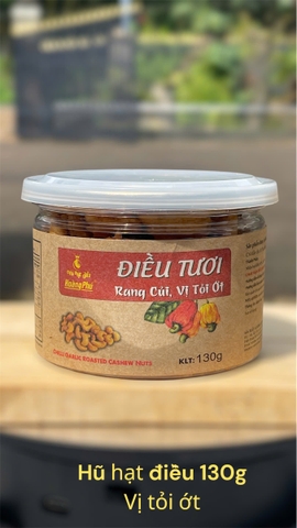 Combo 7 hũ điều vị tỏi ớt 130gr