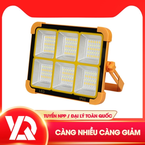 Đèn Cầm Tay Năng Lượng Mặt Trời 6 Khoang