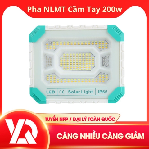 Đèn Năng Lượng Mặt Trời Cầm Tay 200W