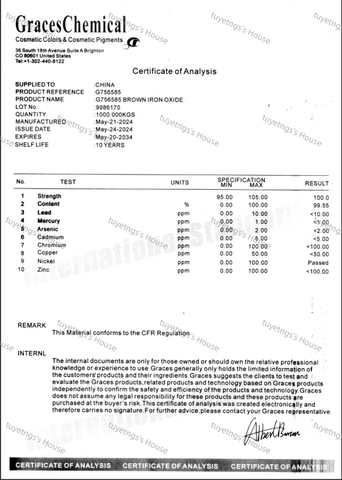 1 kG Brown Oxide (cosmetic grade)