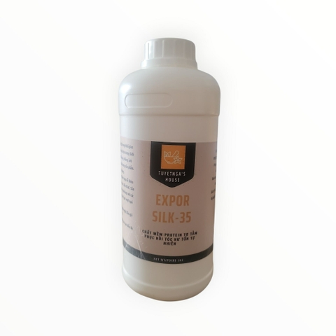 1 KG/Chất mềm protein tơ tằm Expor Silk-p35 SP35 phục hồi tóc hư tổn tự nhiên