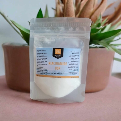 (Niacinamide, USP(Vitamin B3)hoạt chất trắng sáng da nhẹ tự nhiên