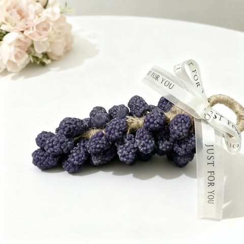 Tự làm xà phòng thủ công, nến epoxy hình dâu tằm và mâm xôi, khuôn silicon.