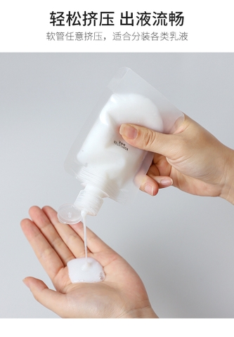 combo 20 Túi Chiết Mỹ Phẩm Du Lịch Nhỏ Gọn Dễ Mang Theo, Túi Đựng Dầu Gội Sữa Tắm Dầu Xả Tiện Lợi