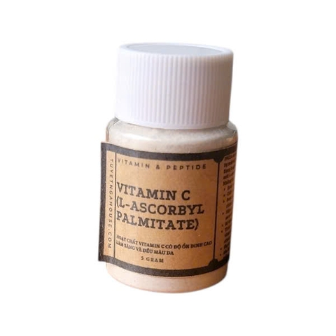 Vitamin C (L-ascorbyl palmitate)hoạt chất làm đều màu sáng da