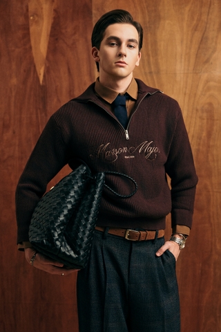 Maison Majou Zip Sweater