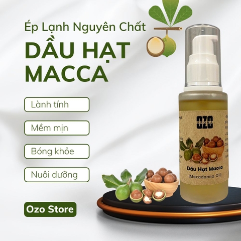 Dầu Hạt Macca Ép Lạnh - Chai 50ml