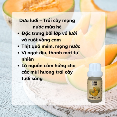 Hương Tinh Dầu Dưa Lưới
