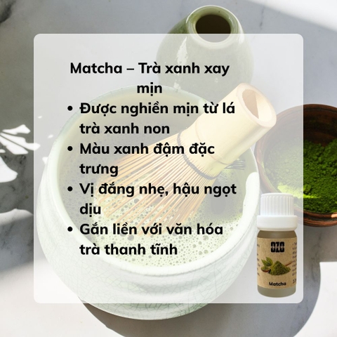 Tinh Dầu Matcha