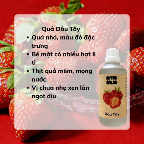 Tinh Dầu Dâu Tây