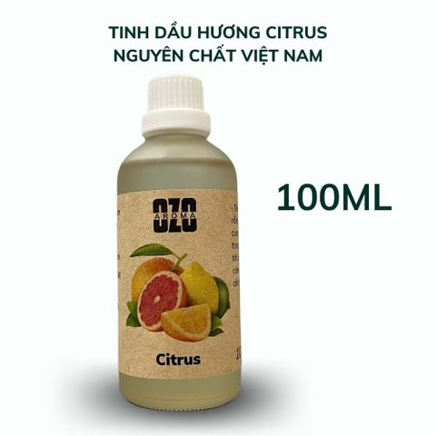 Tinh Dầu Hương Citrus (Cam, Chanh, Bưởi, Quýt)