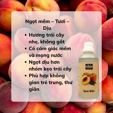 Tinh Dầu Quả Đào