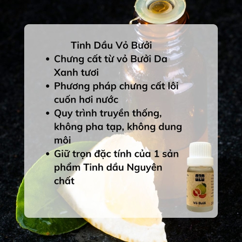 Tinh Dầu Vỏ Bưởi