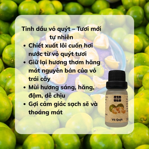 Tinh Dầu Vỏ Quýt