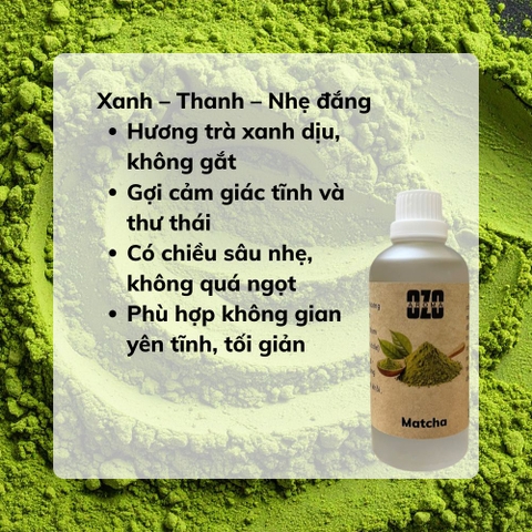 Tinh Dầu Matcha