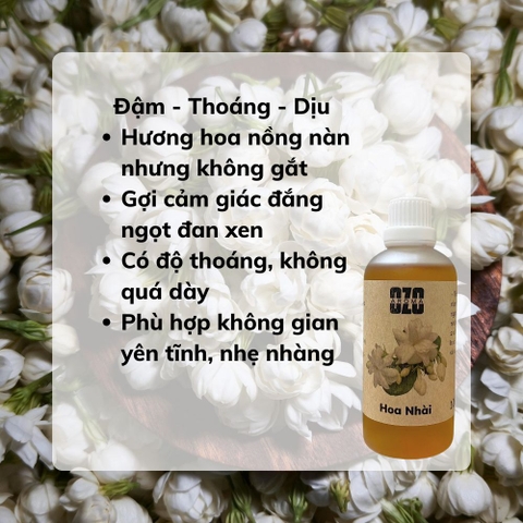 Hương Tinh Dầu Hoa Nhài