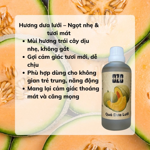 Hương Tinh Dầu Dưa Lưới