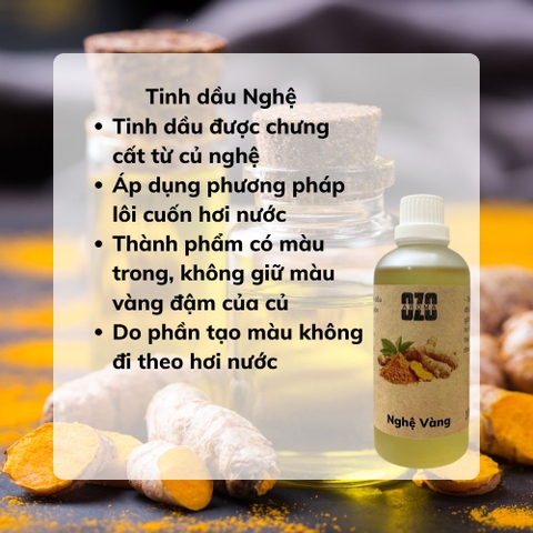 Tinh Dầu Nghệ Vàng