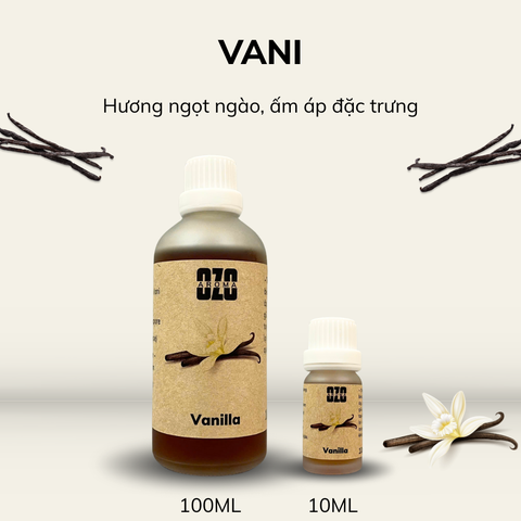 Hương Tinh Dầu Vani